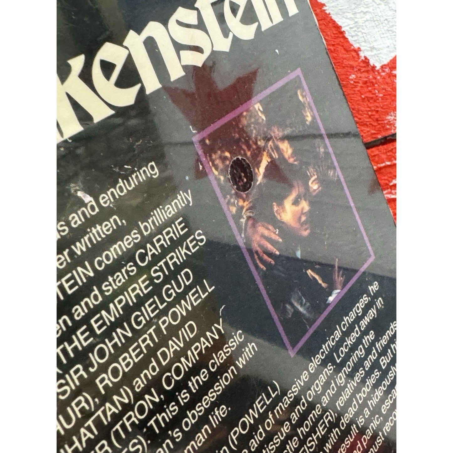 Frankenstein (1984) - VHS