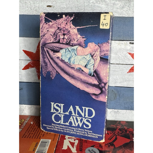 Island Claws - VHS Used