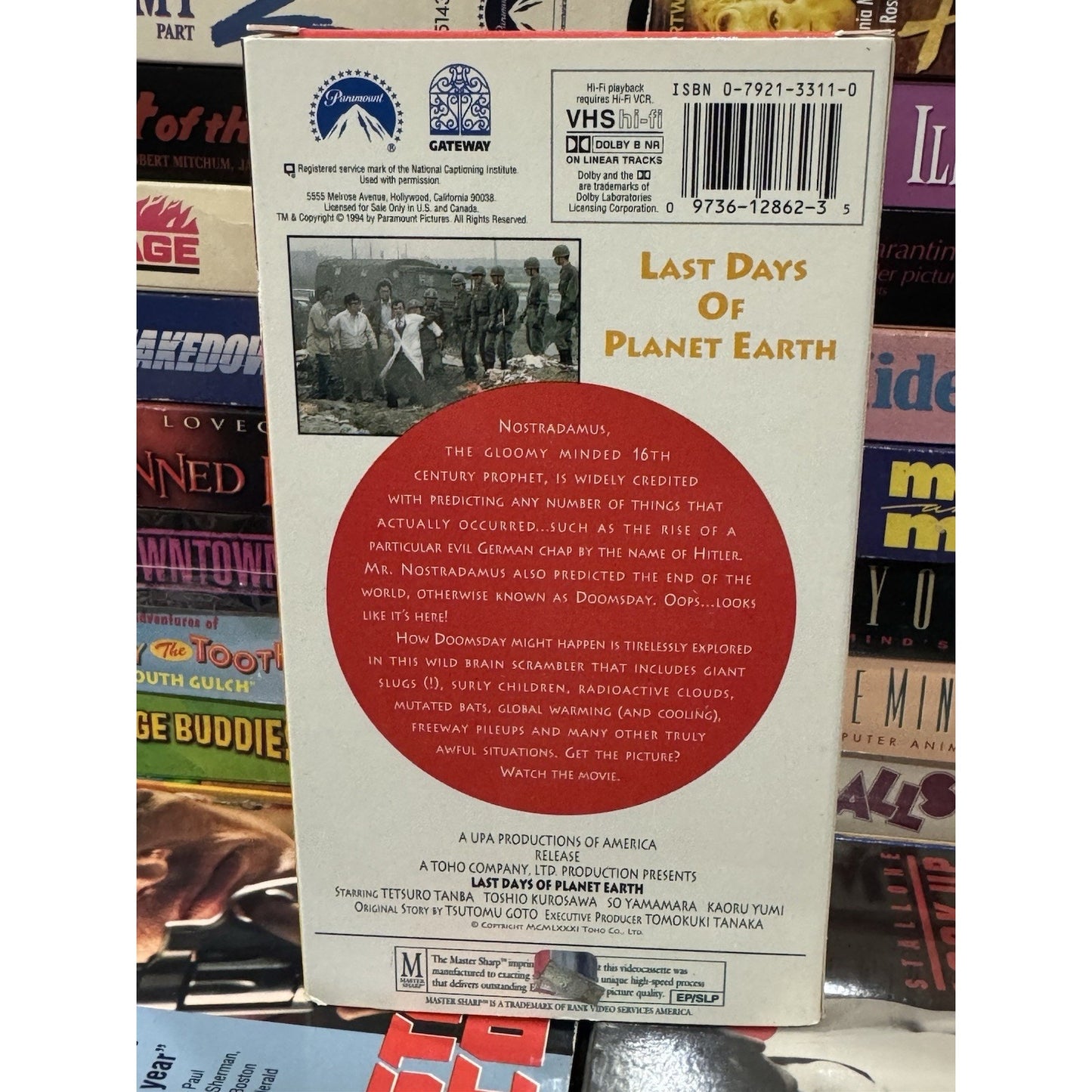 Last Days of Planet Earth - VHS Used