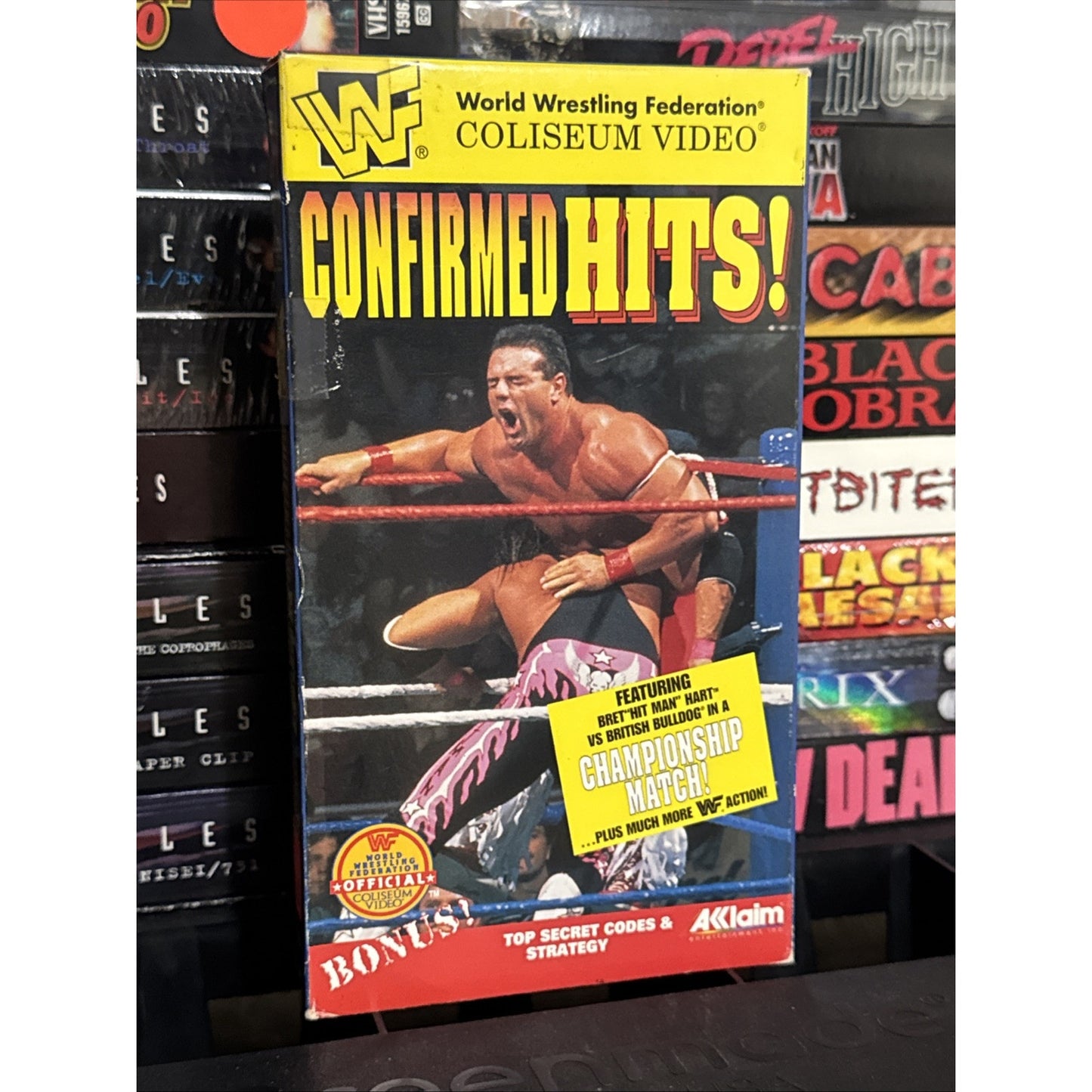 WWF/WWE Confirmed Hits - VHS Used