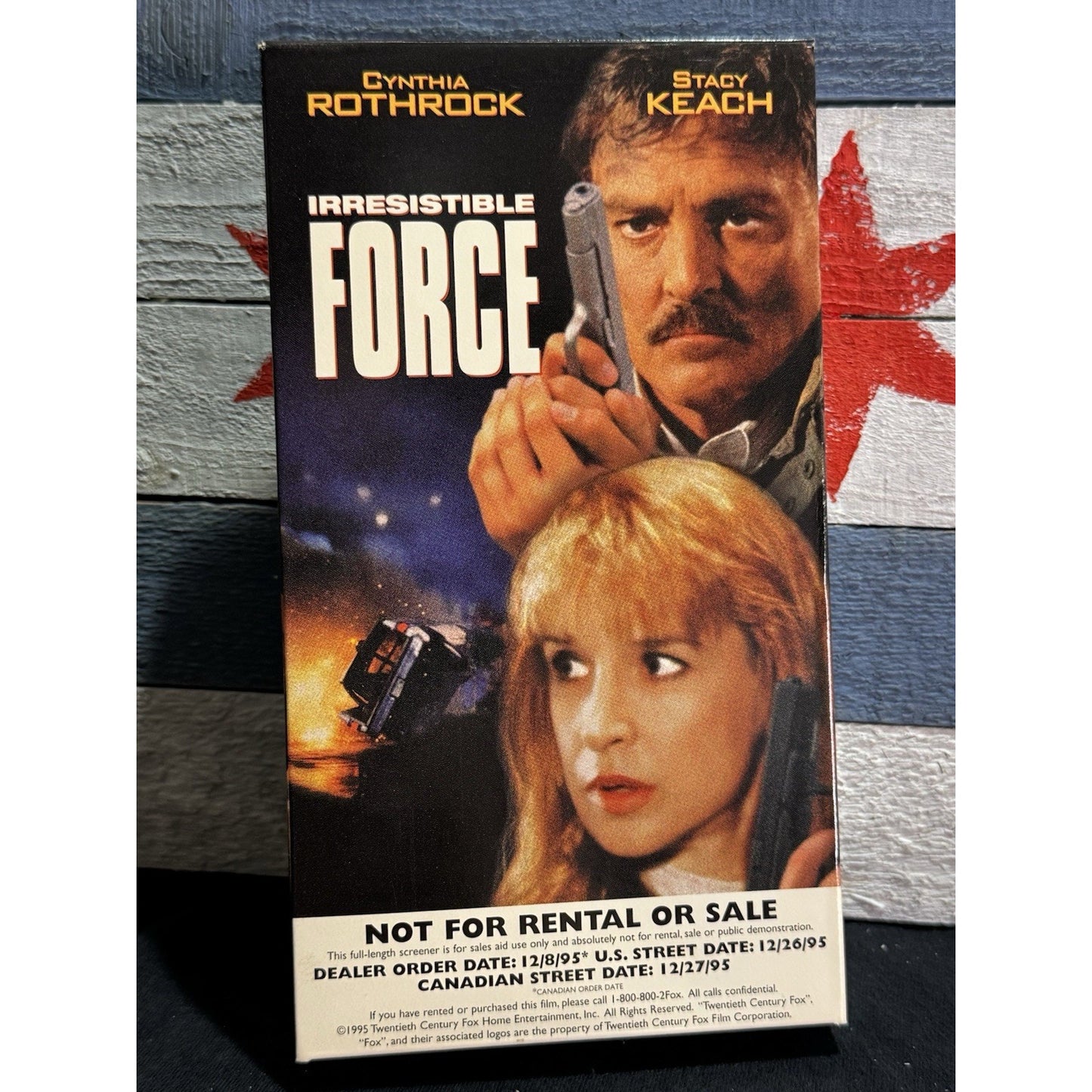 Irresistible Force Promo Screener - VHS Used