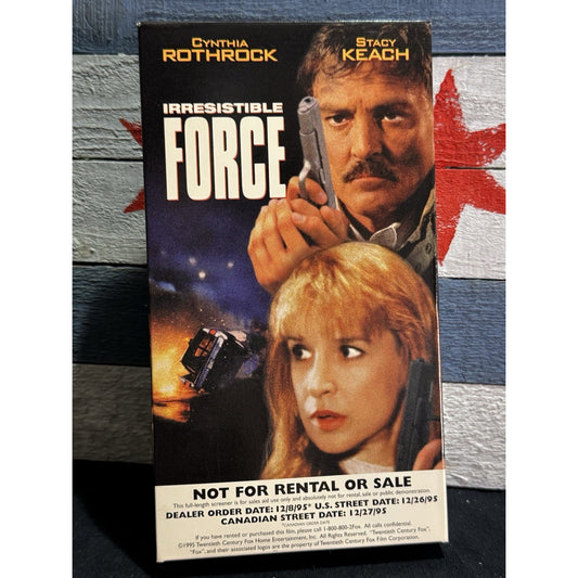 Irresistible Force Promo Screener - VHS Used