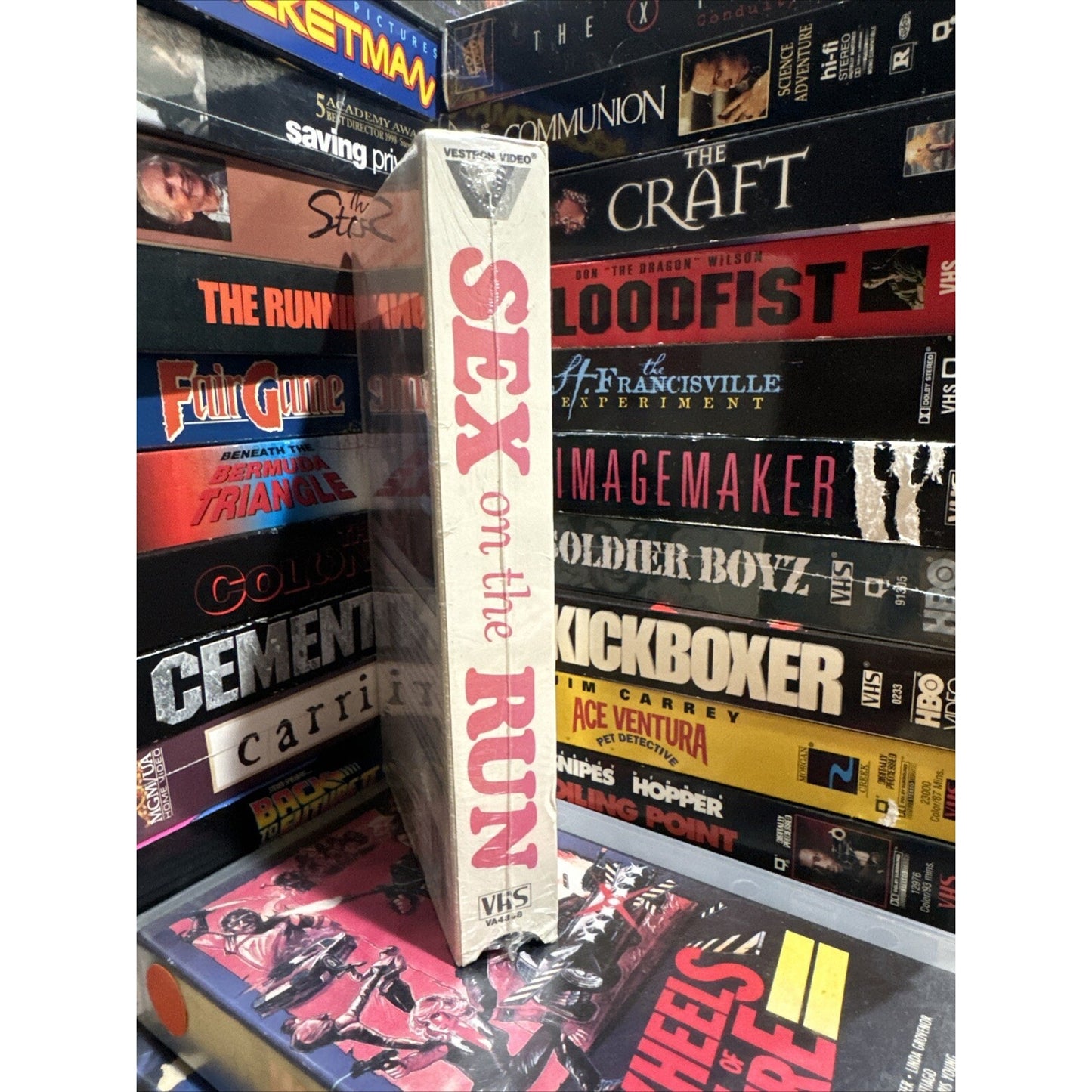Sex on the Run - VHS Used