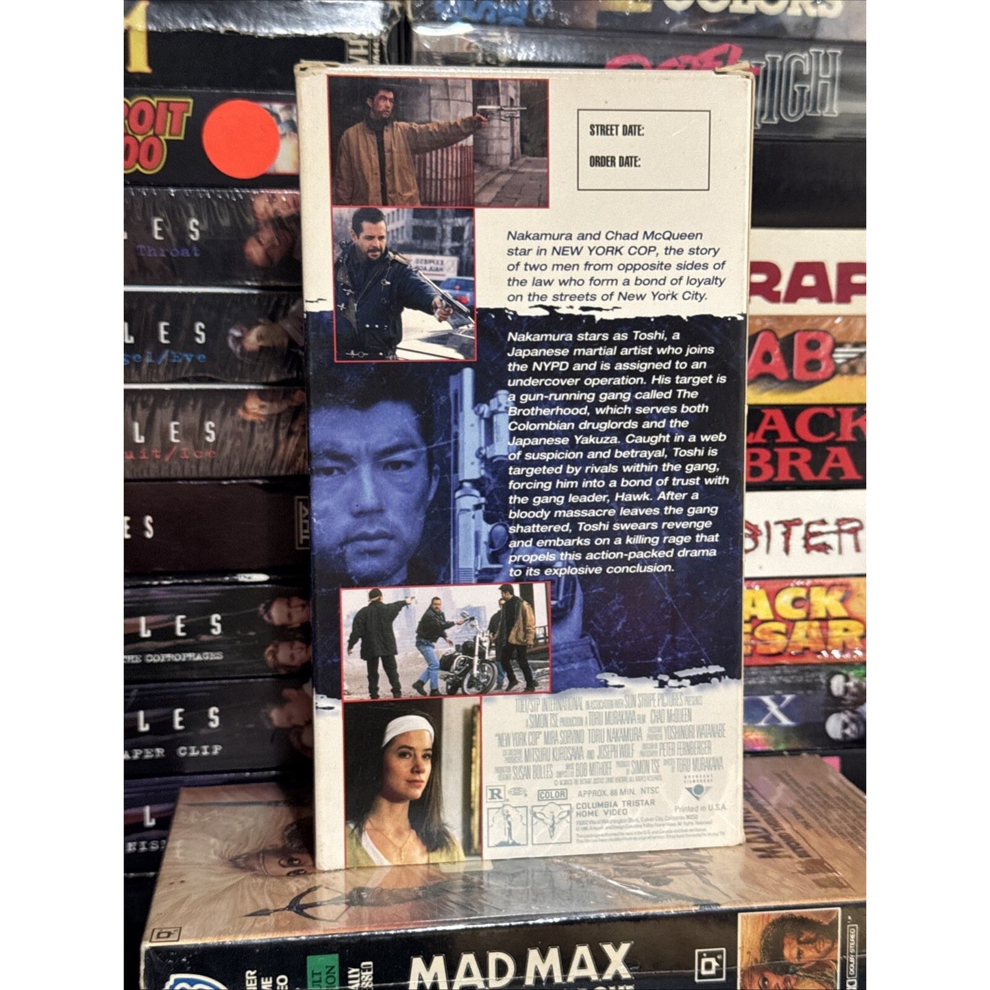 New York Cop Promo Screener - VHS Used