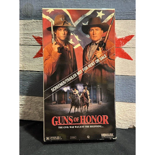 Guns of Honor Promo Screener - VHS Used