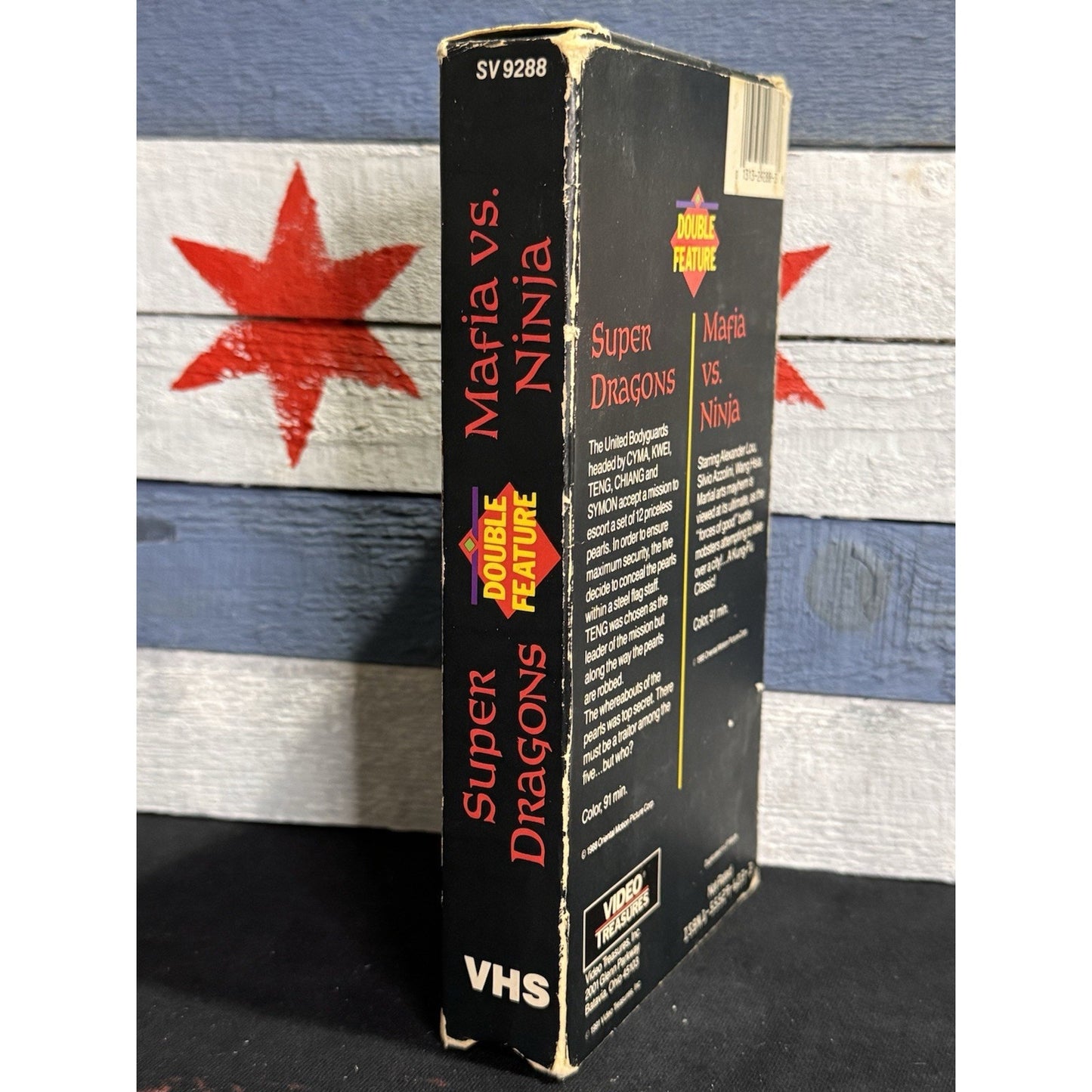 Mafia Vs. Ninja And Super Dragons - VHS Used
