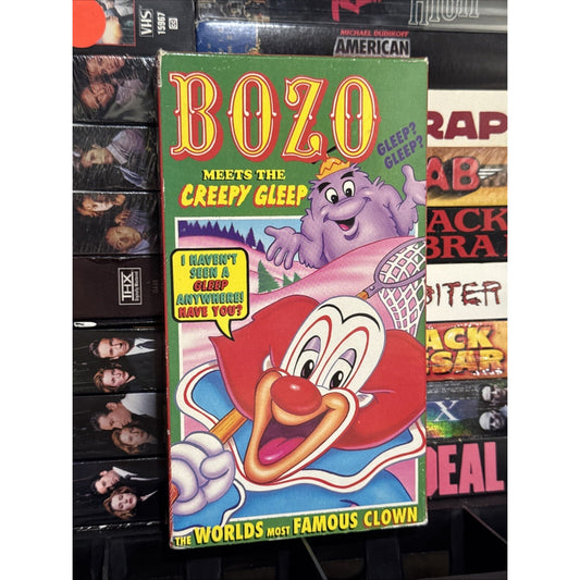 Bozo the Clown Meets The Creepy Gleep - VHS Used