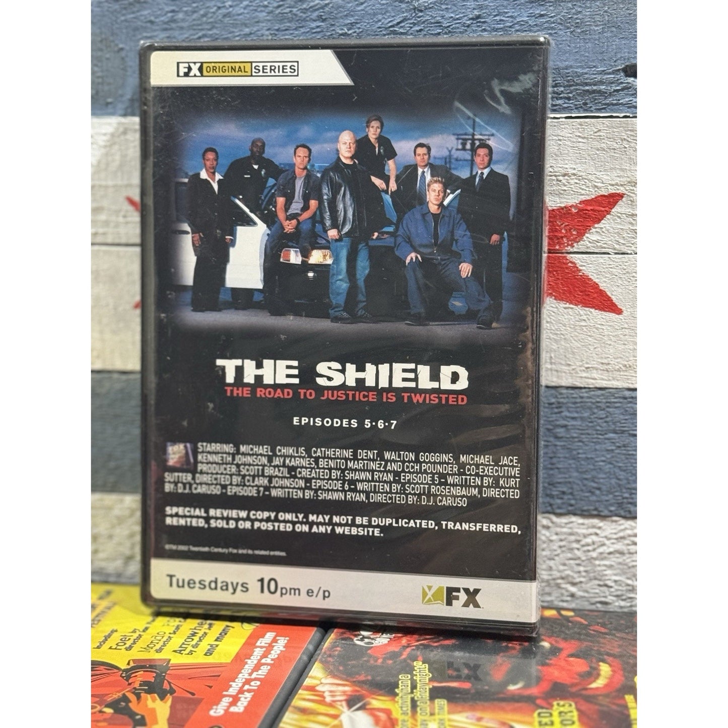The Shield : The Road To Justice Is Twisted Review Copy - DVD