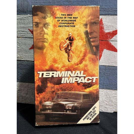 Terminal Impact Promo Screener - VHS Used