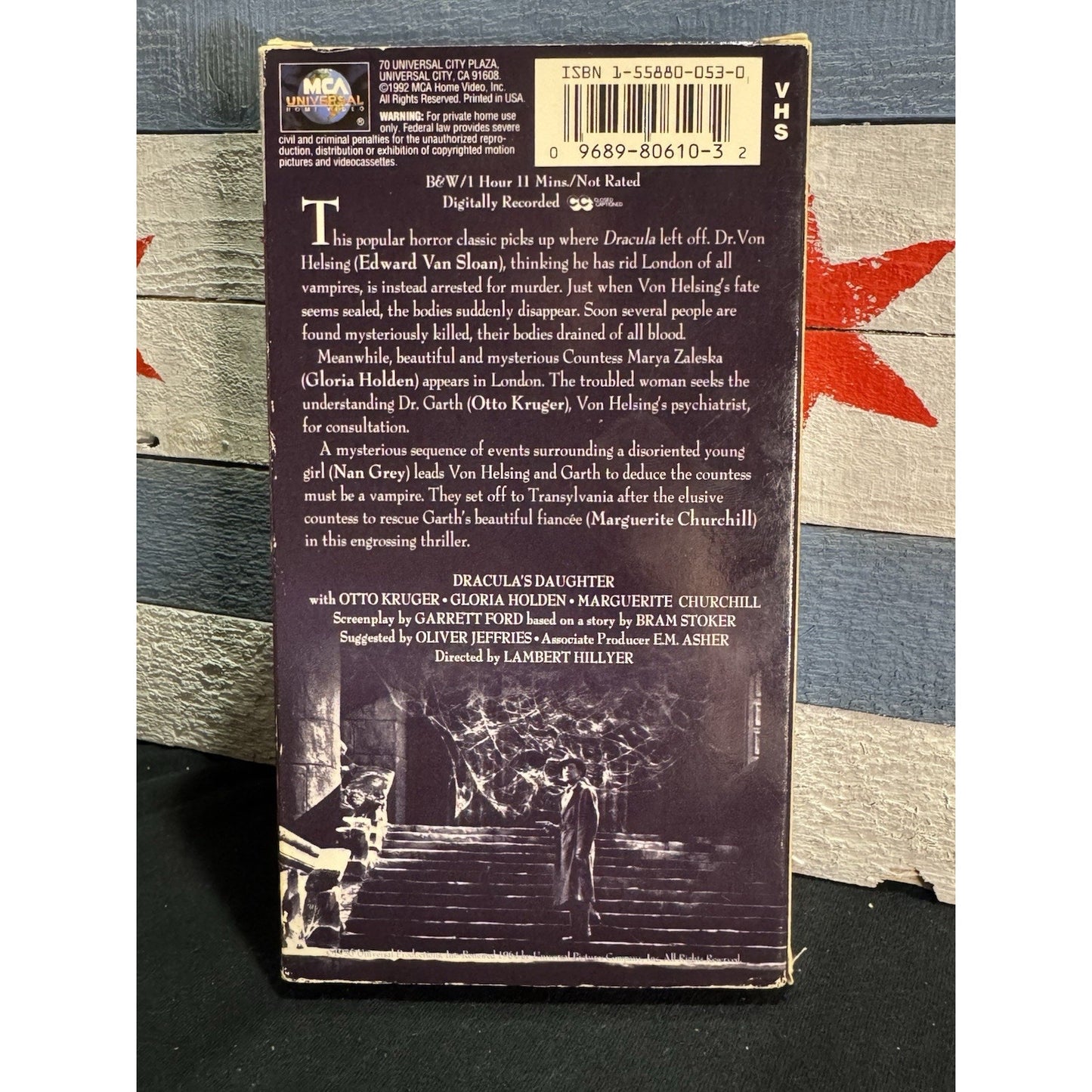 FBW - Dracula's Daughter - VHS Used
