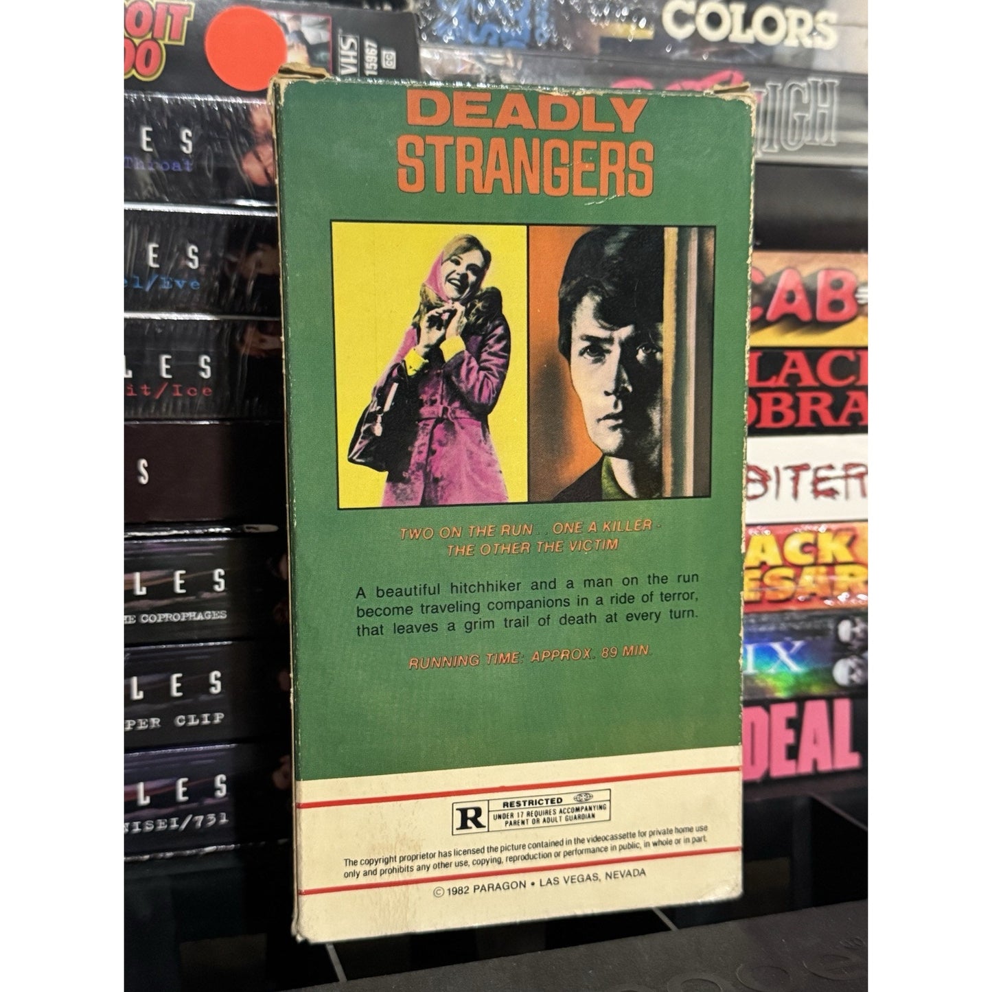 Deadly Strangers - VHS Used