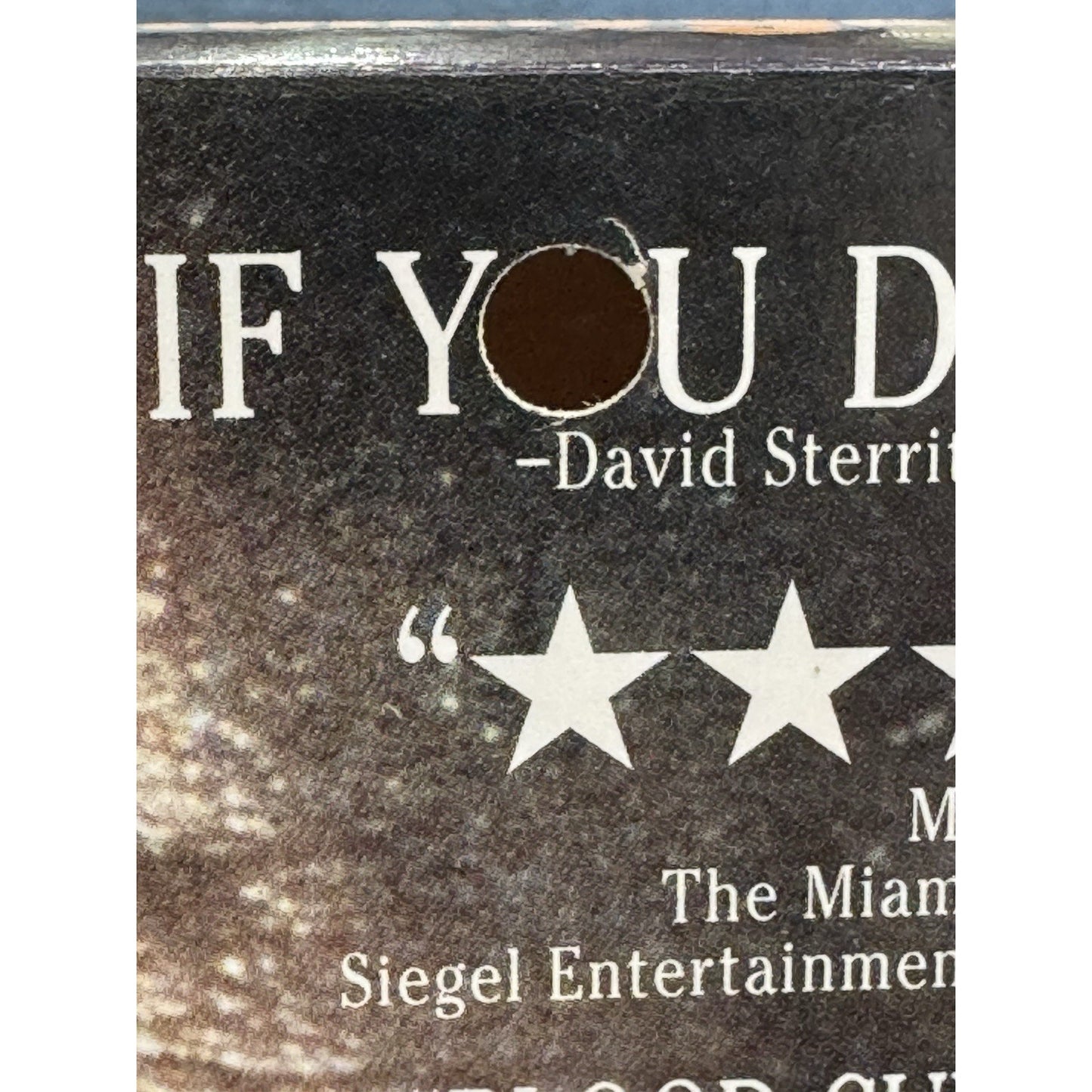 Funny Games Promo Screener - VHS Used