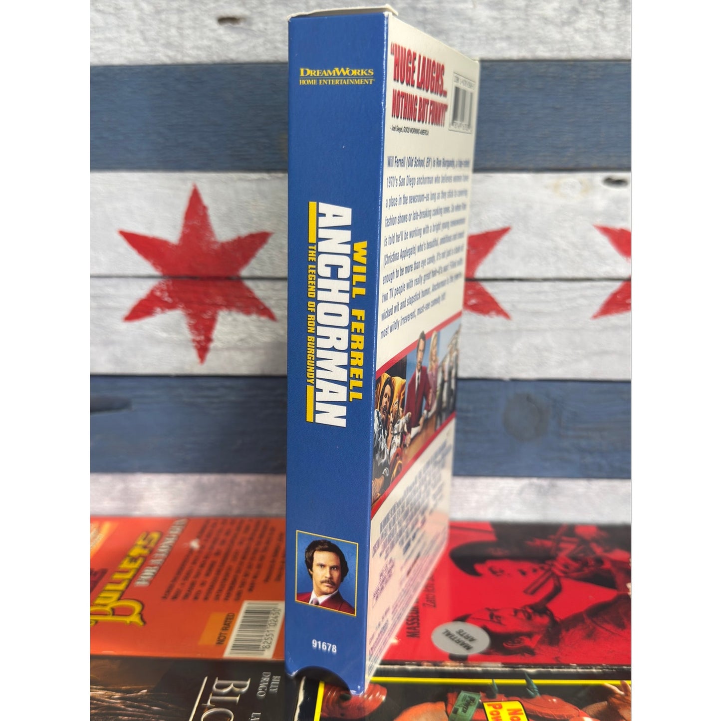 Anchorman The Legend of Ron Burgundy - VHS Used