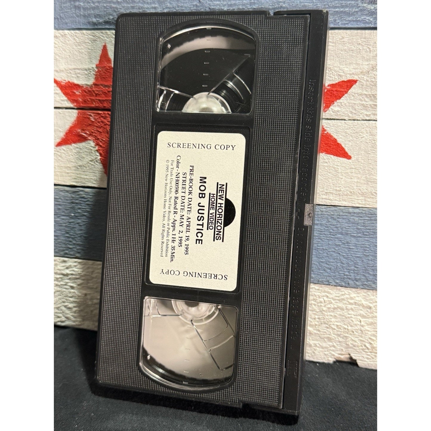 Mob Justice Promo Screener - VHS Used