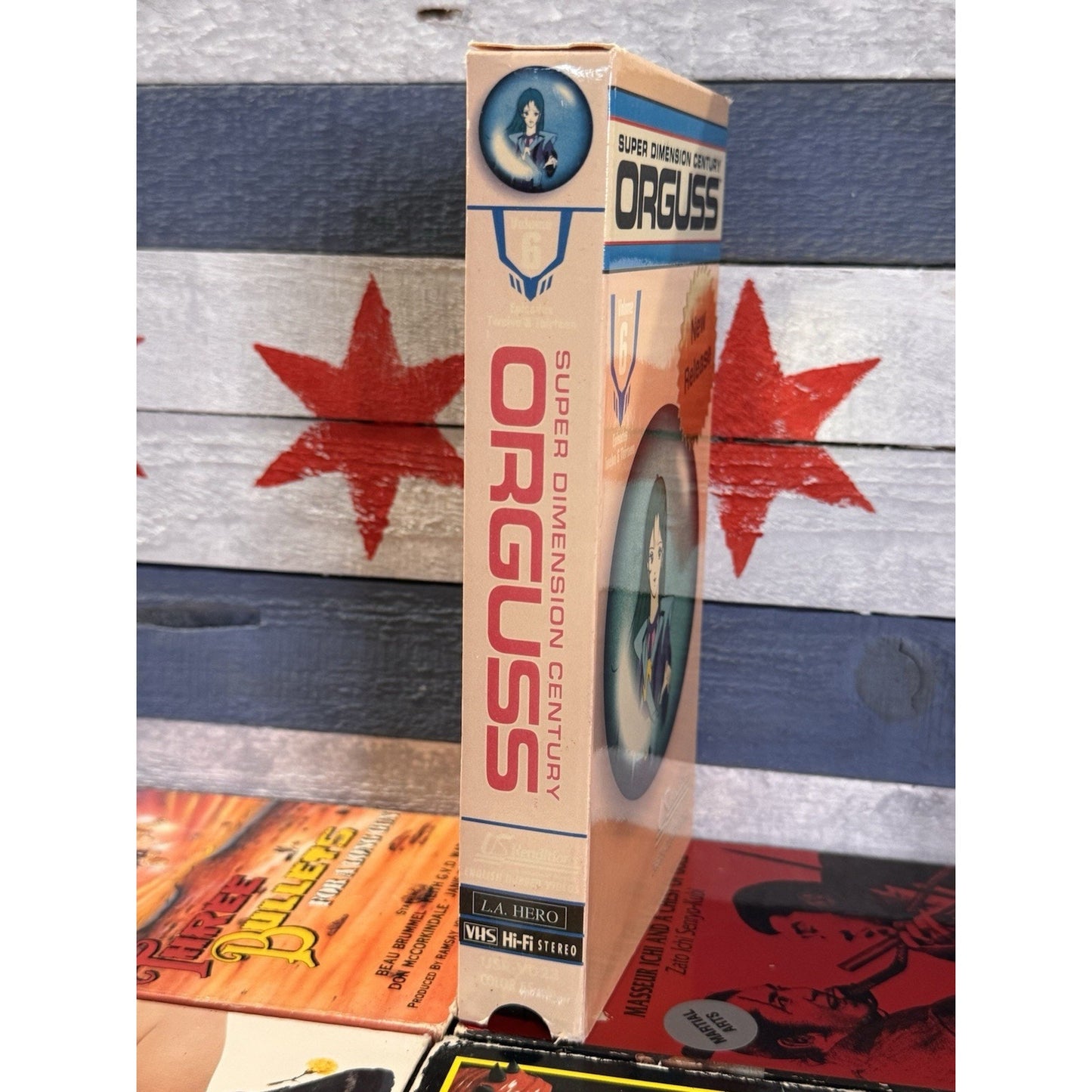 Super Dimension Century Orguss Volume 6 - VHS Used