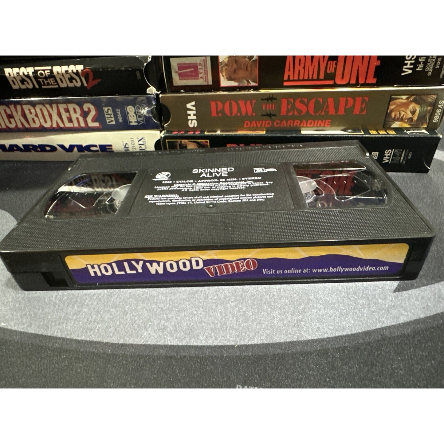 Skinned Alive - VHS Used