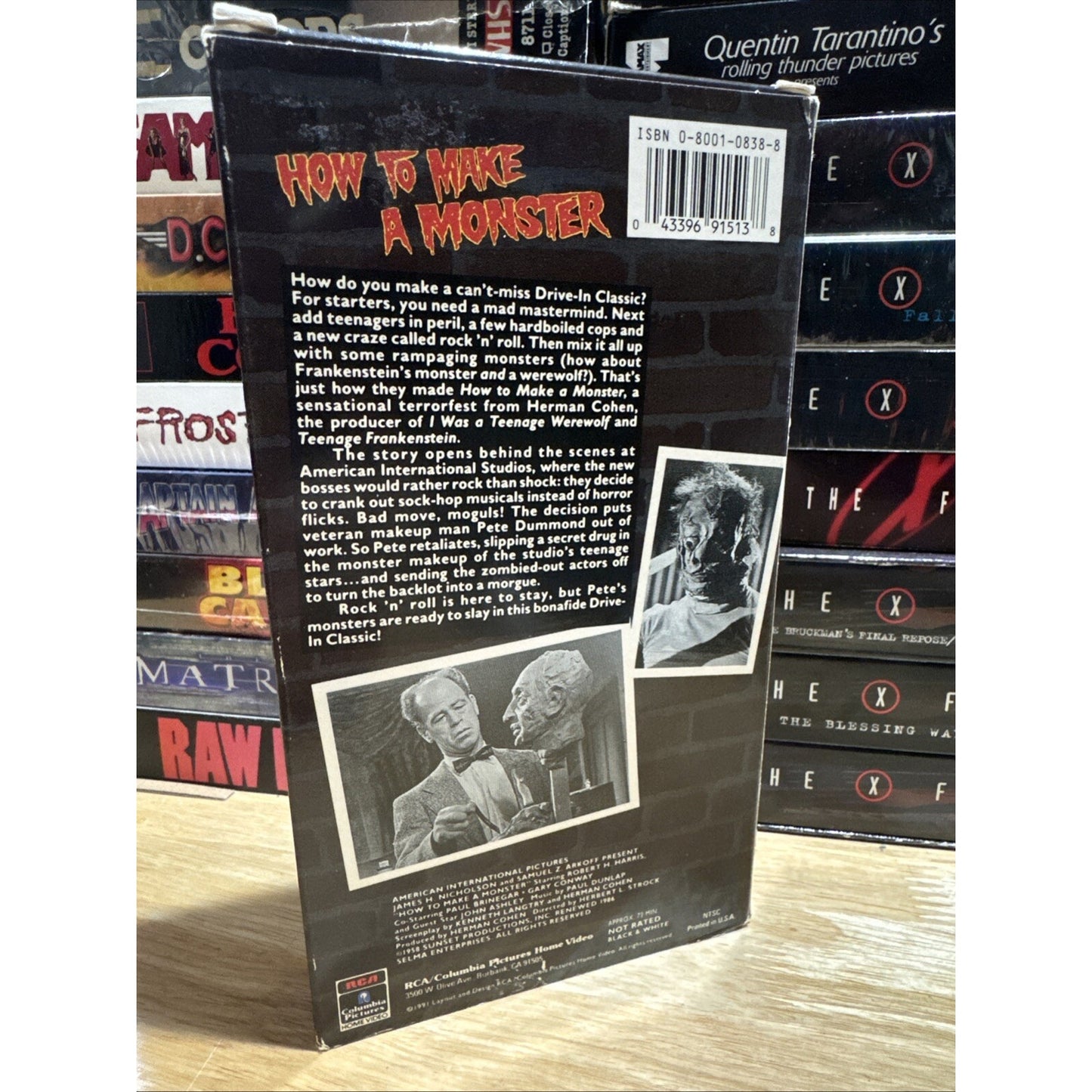 How to Make a Monster - VHS Used