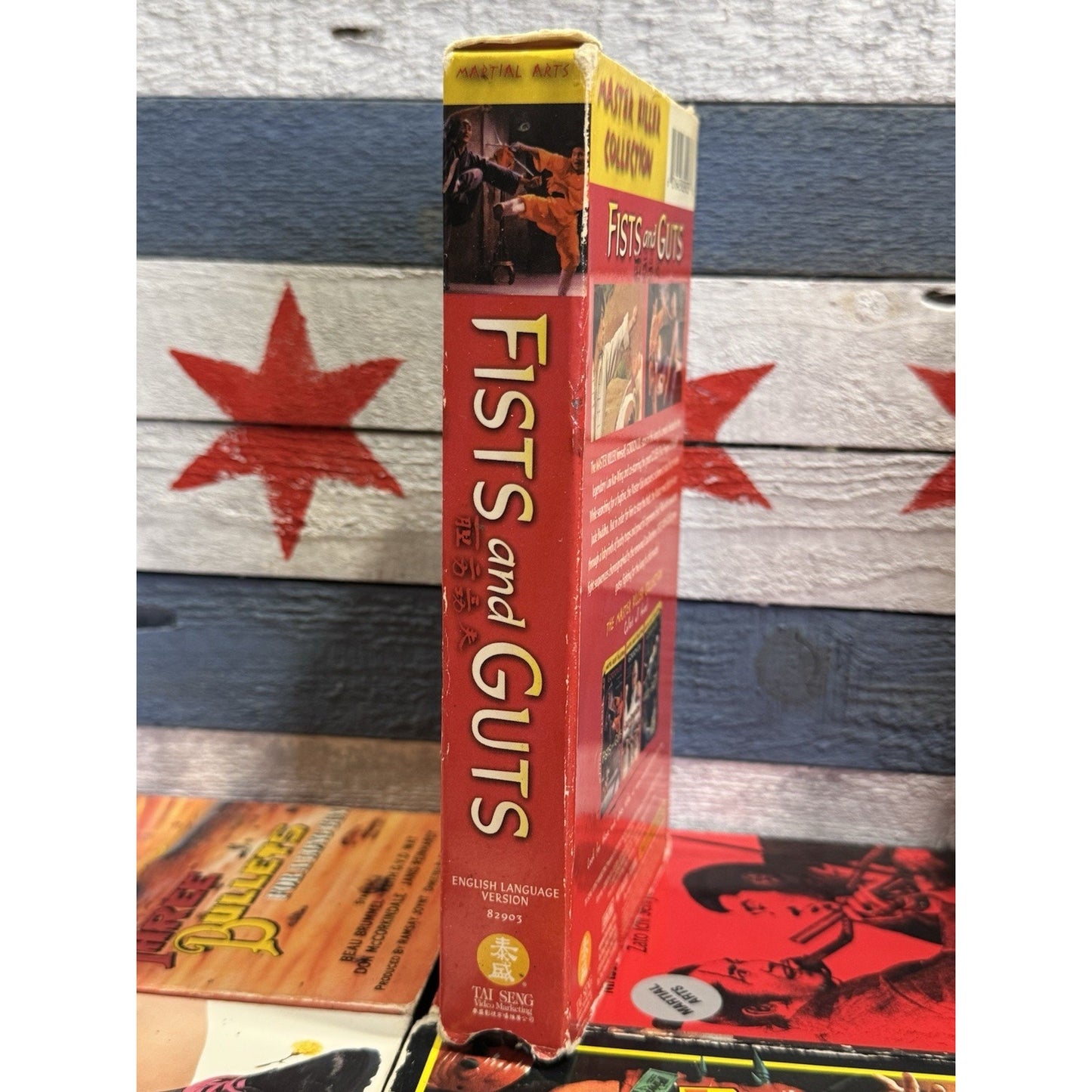 Master Killer Collection: Fists and Guts - VHS Used