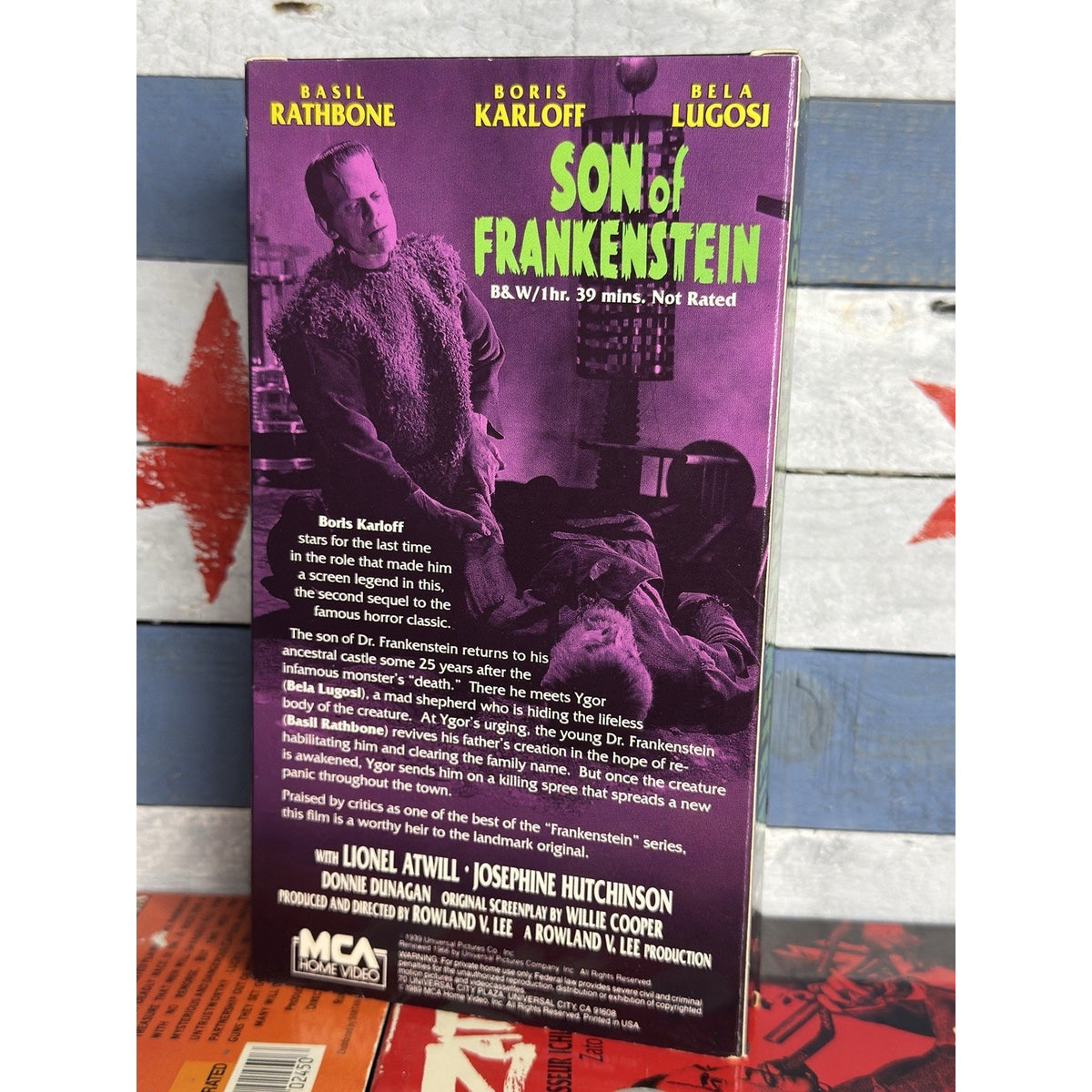 Son of Frankenstein - VHS Used