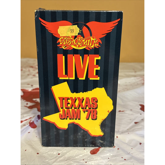 Aerosmith : Live Texxas Jam 78 - VHS Used
