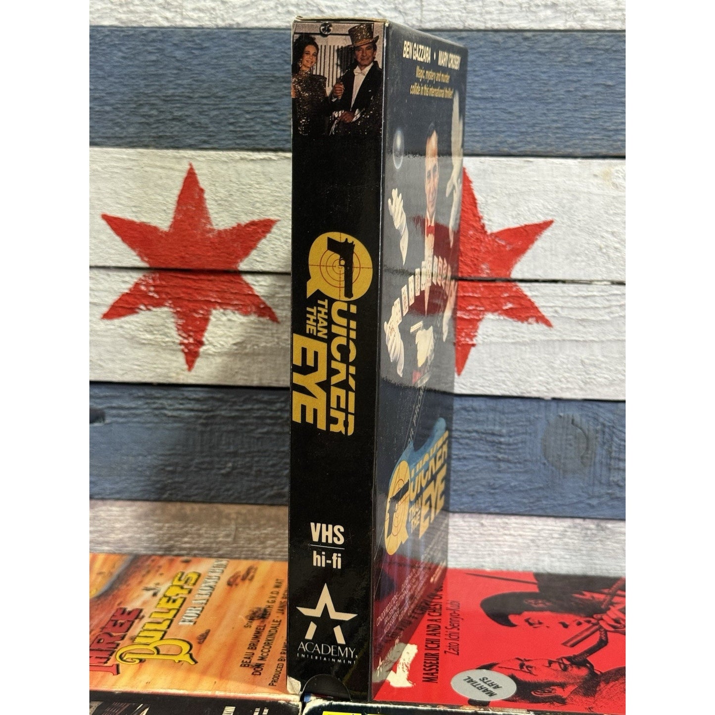 Quicker Than The Eye Promo Screener - VHS Used