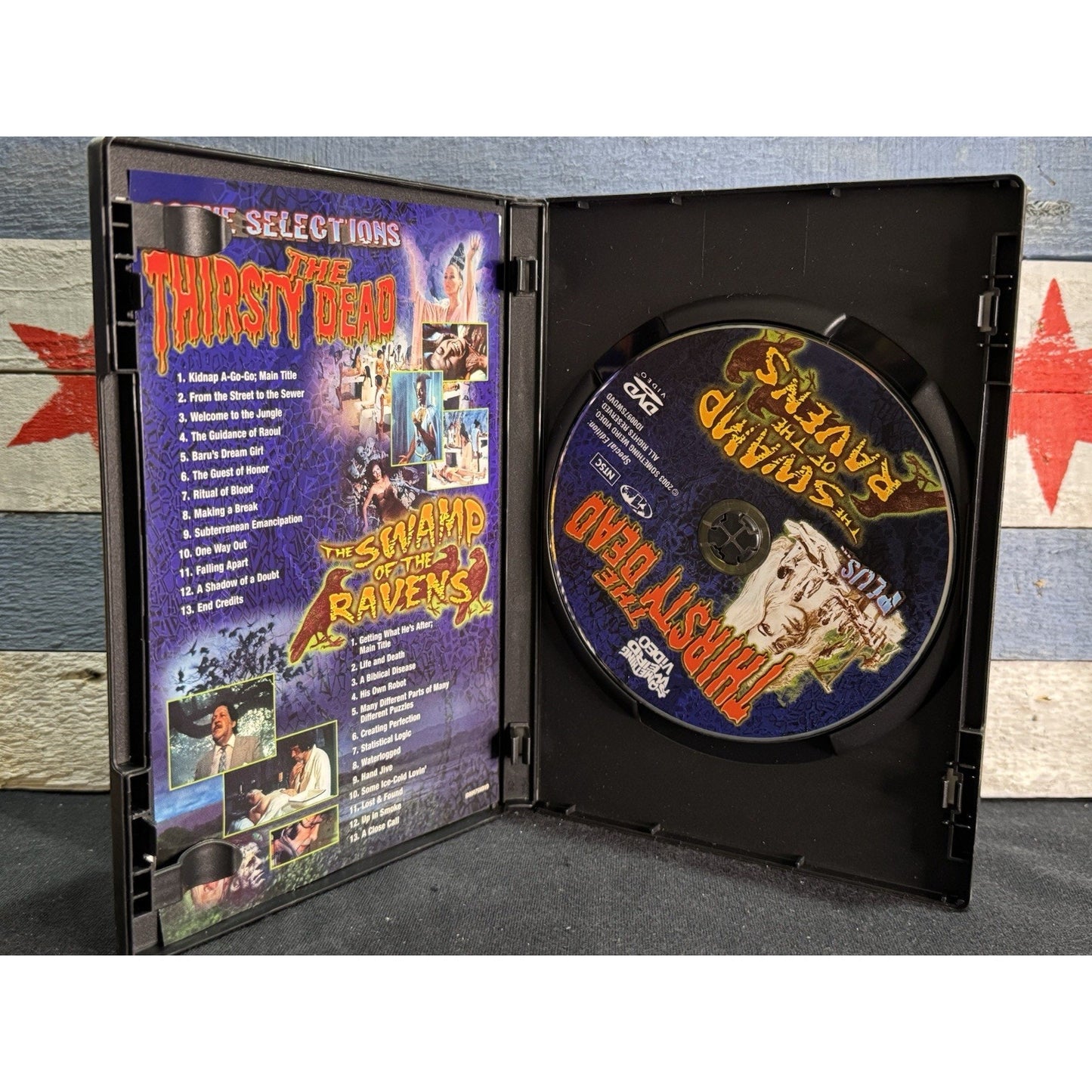 The Thirsty Dead/Swamp of the Ravens - Something Weird Video DVD Used