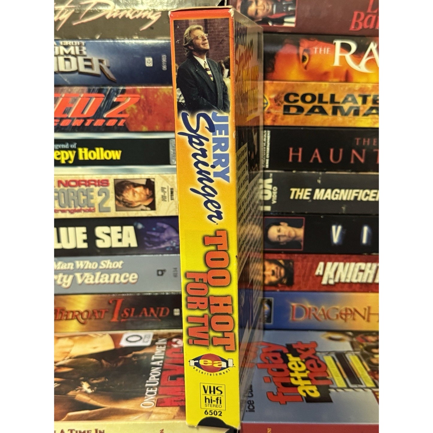 Jerry Springer Too Hot For TV - VHS Used
