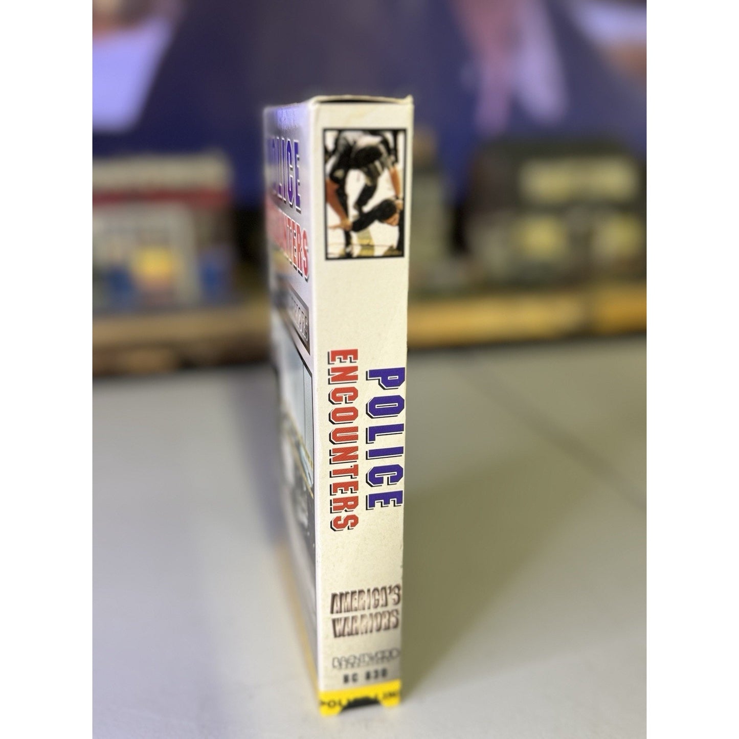 Police Encounters Americas Warriors - VHS Used