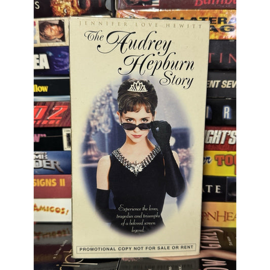 The Audrey Hepburn Story Promo Screener - VHS Used