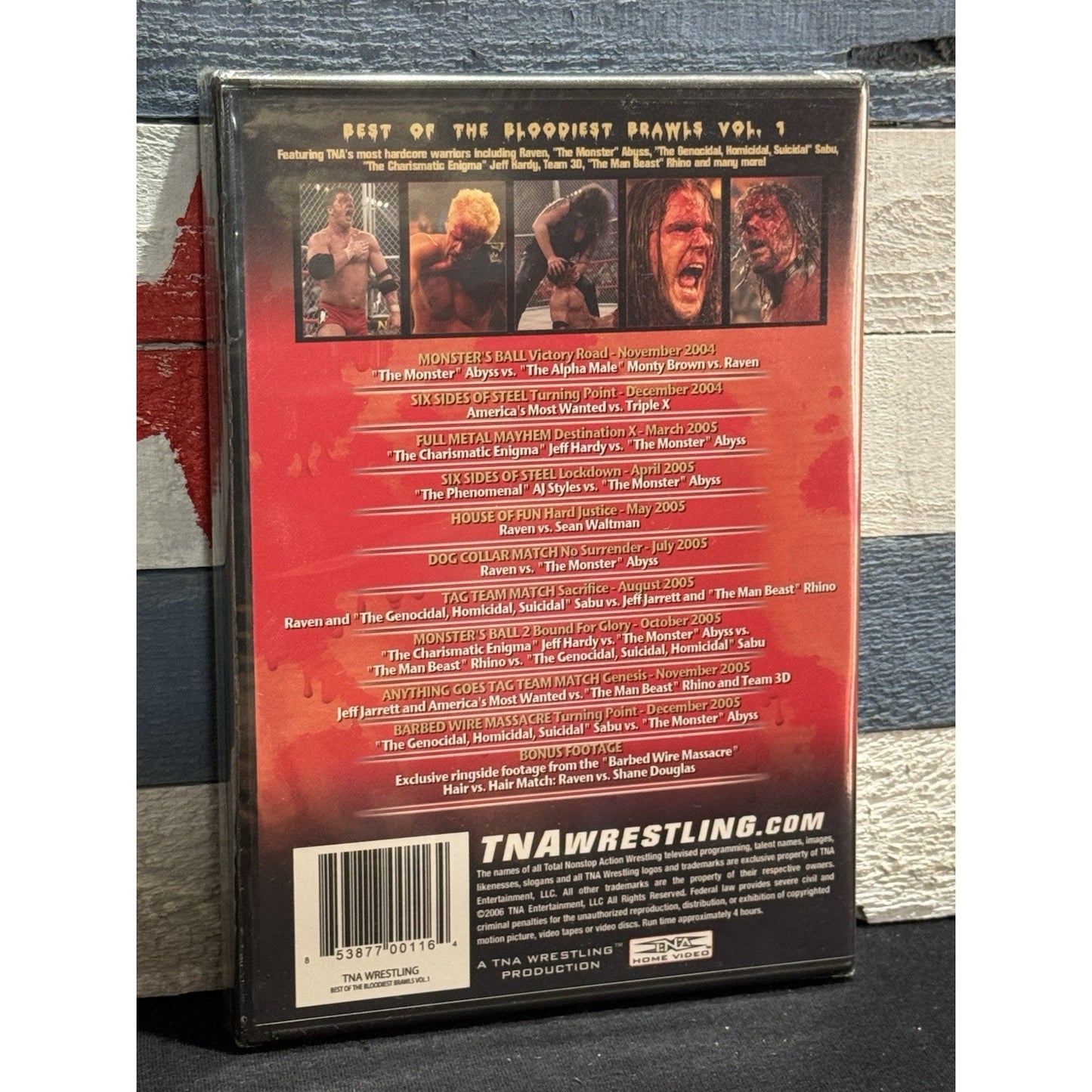 TNA Wrestling - Best of the Bloodiest Brawls - DVD