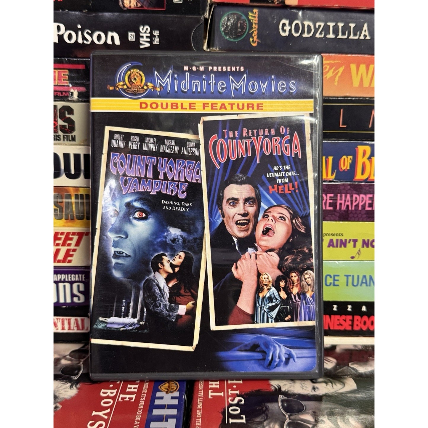 Midnite Movies Double Feature : Count Yorga, Vampire/Count Yorga Returns - DVD Used