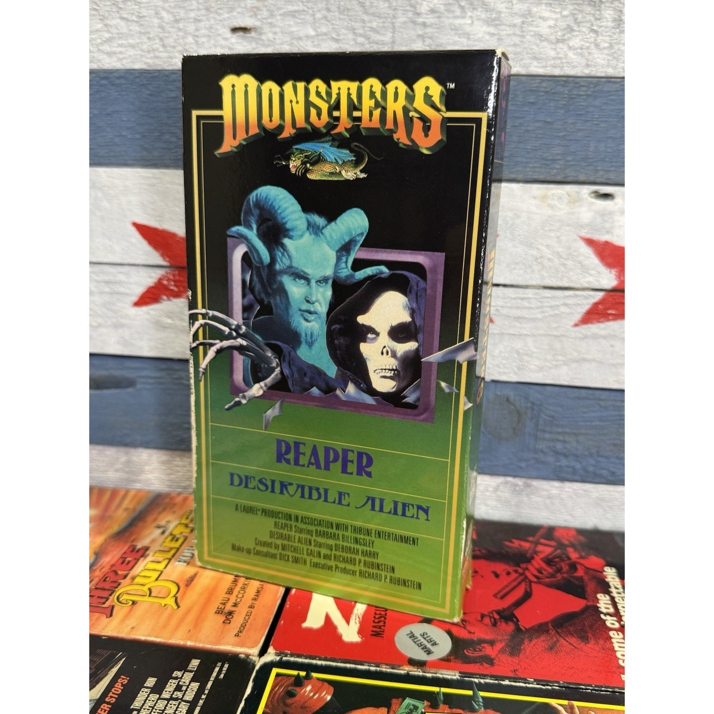 Monsters: Reaper & Desirable Alien - VHS Used