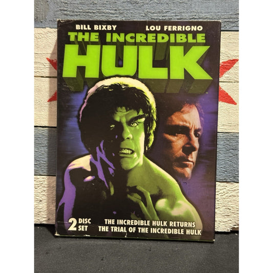 The Incredible Hulk Returns & The Trial of the Incredible Hulk - DVD Used