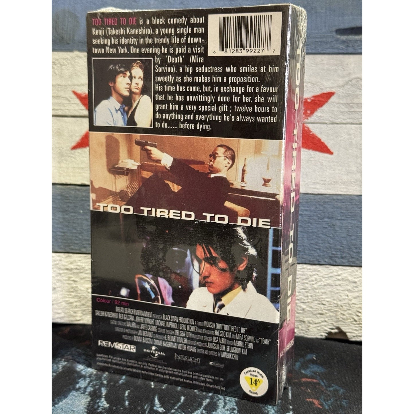 Too Tired To Die - VHS
