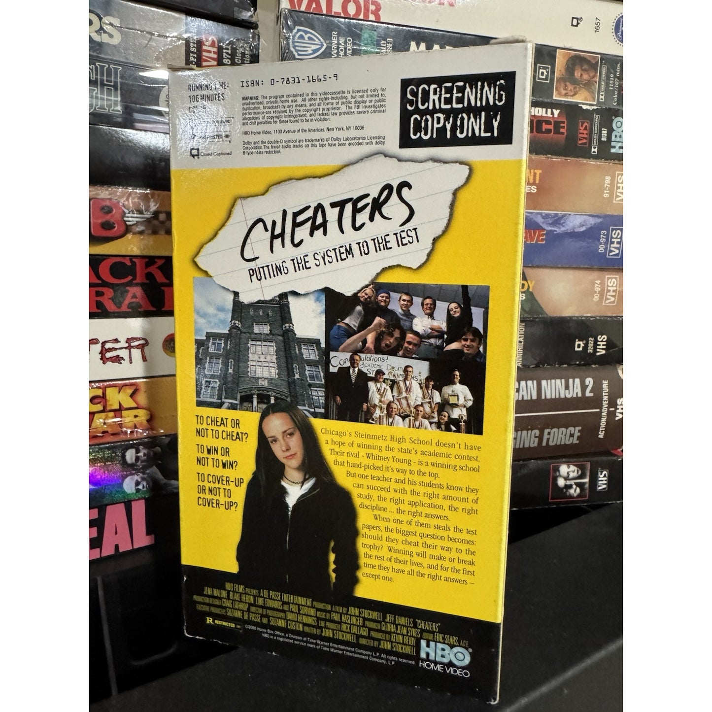 Cheaters Promo Screener - VHS Used