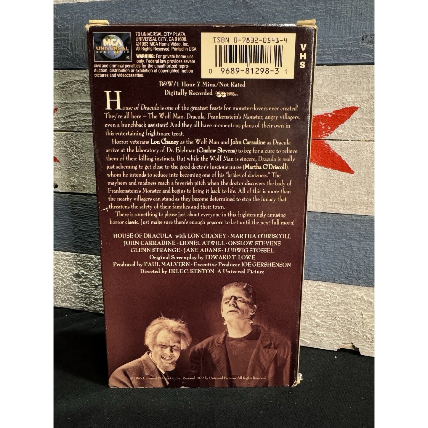 House of Dracula - VHS Used