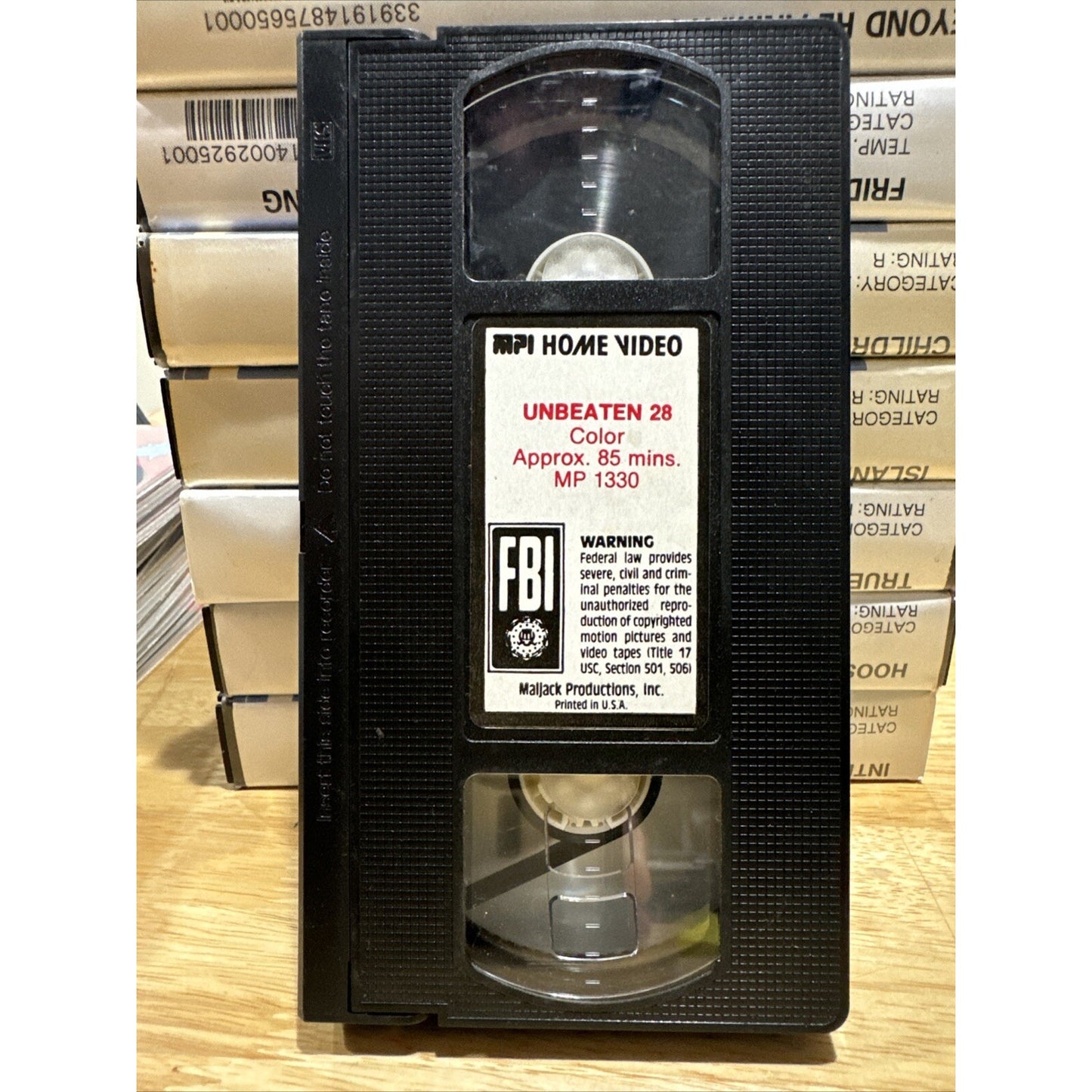 The Unbeaten 28 - VHS Used
