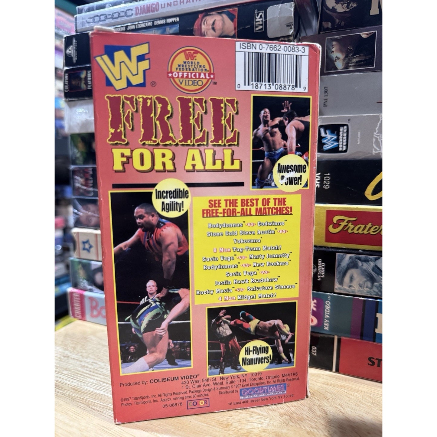 WWF Free For All - VHS Used