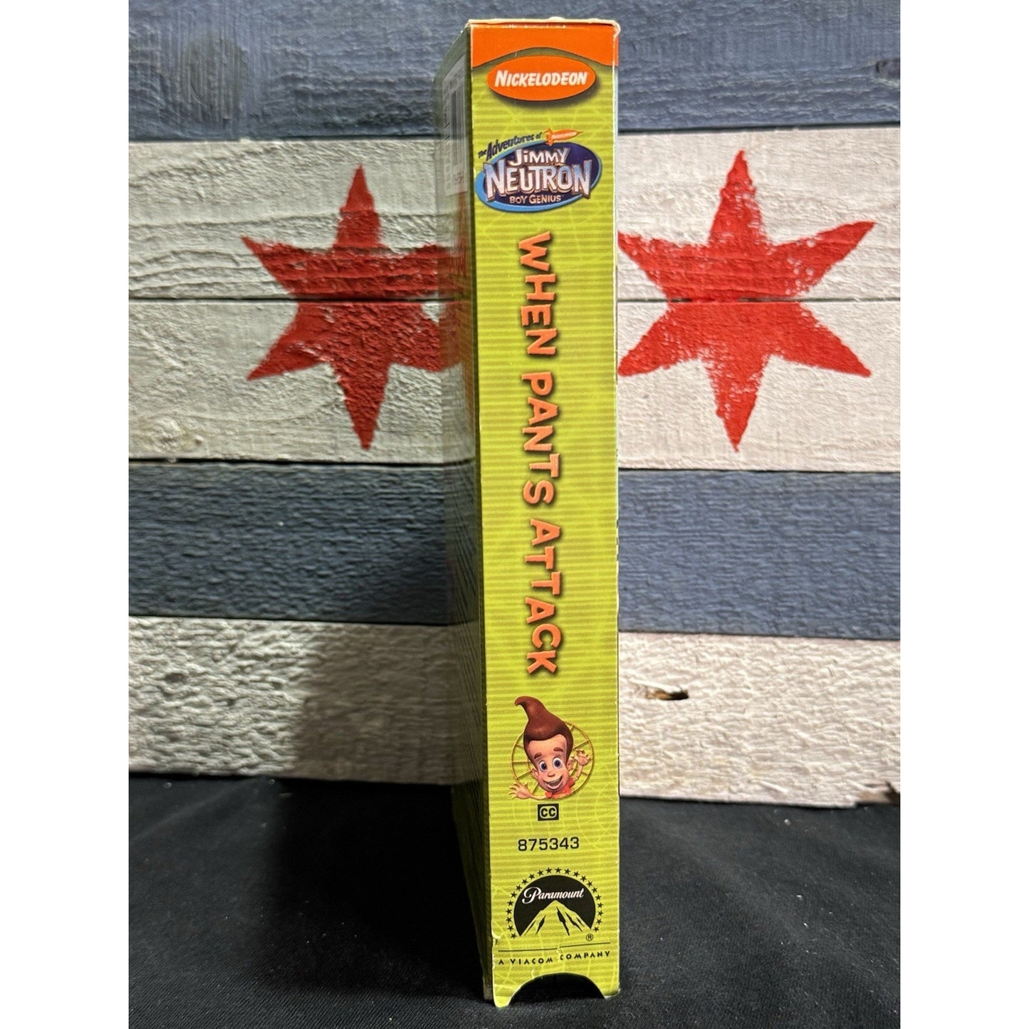The Adventures Of Jimmy Neutron When Pants Attack - VHS Used