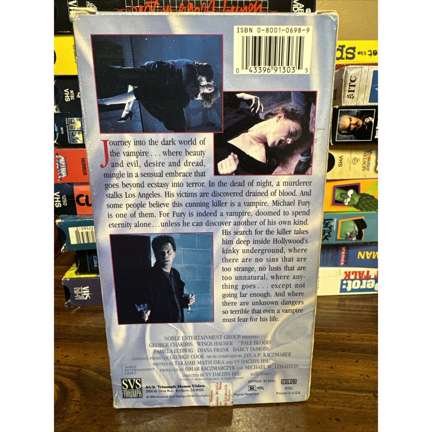 Pale Blood - VHS Used