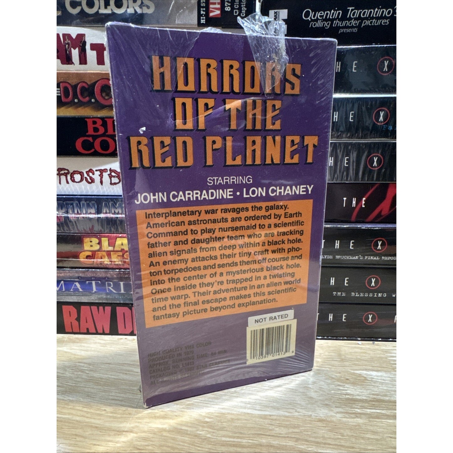 Horrors of the Red Planet - VHS Used