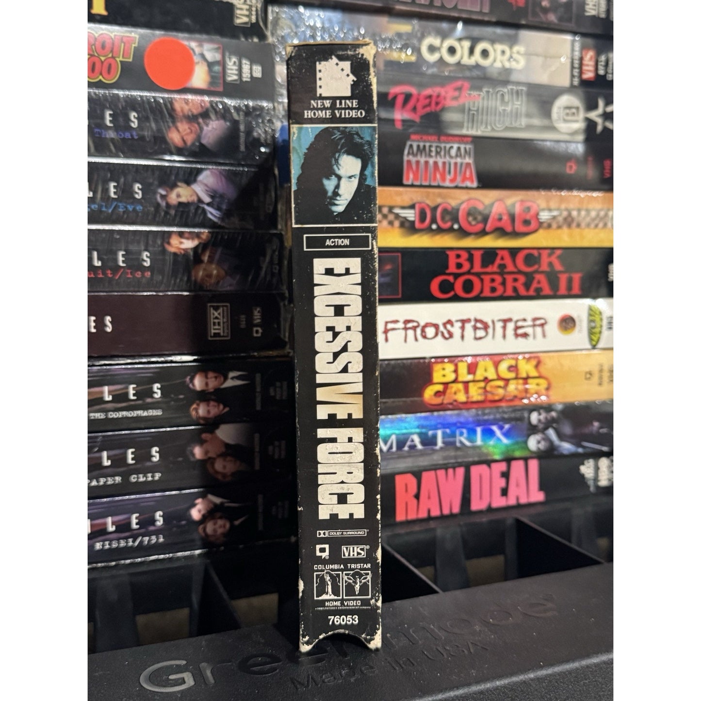 Excessive Force Promo Screener - VHS Used