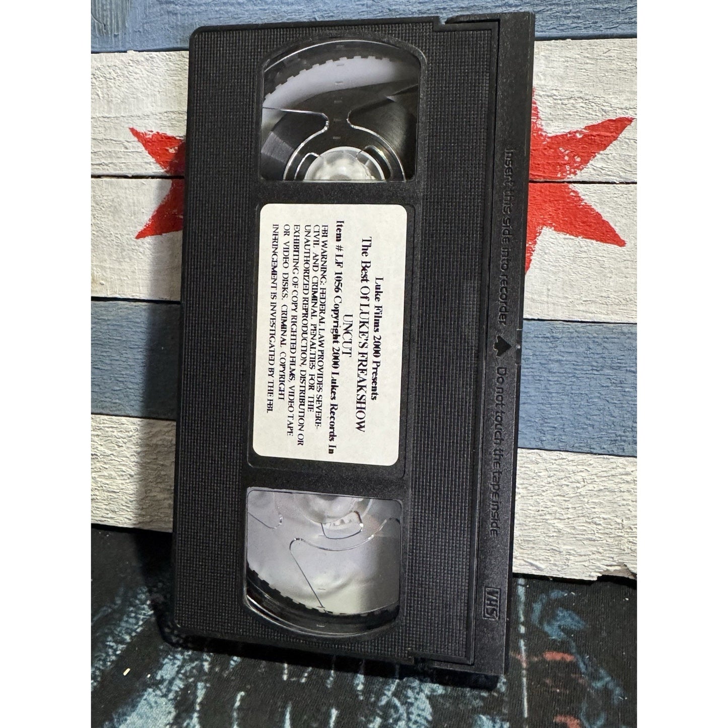 Best Of Luke's Freakshow - On the Road With Luke Vol 1,2,3  - VHS Used