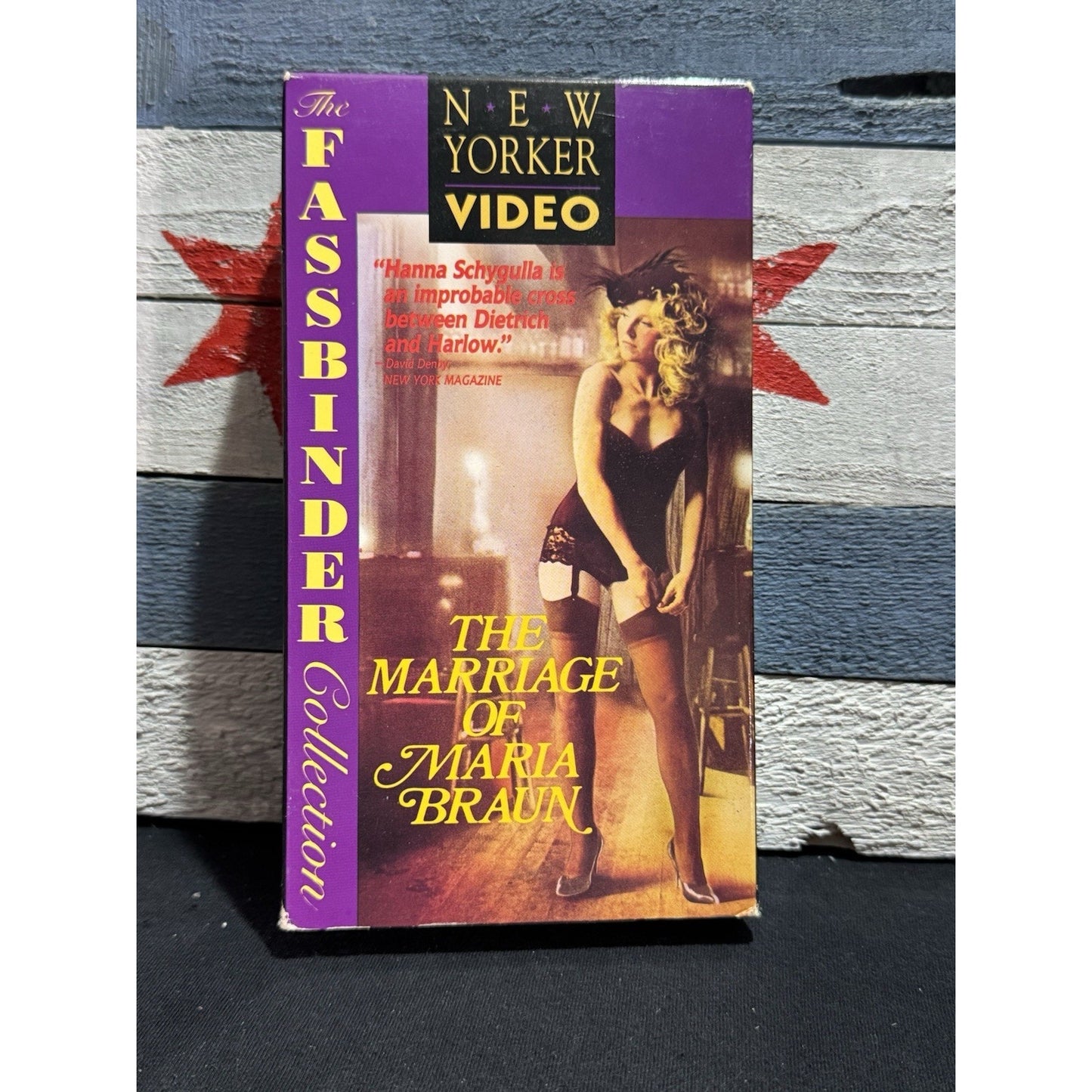 The Marriage of Maria Braun - VHS Used