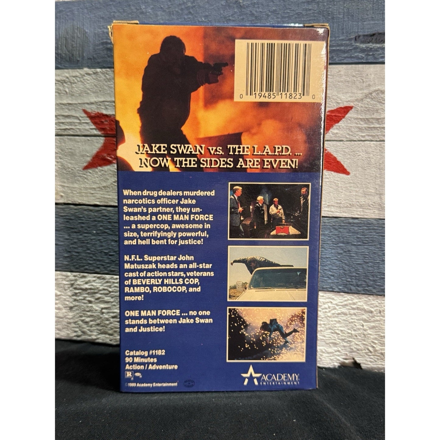 One Man Force - VHS Used