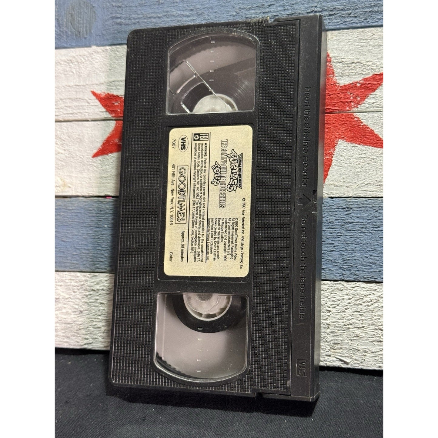 Teenage Mutant Ninja Turtles The Coming Out of Their Shells Tour - VHS Used