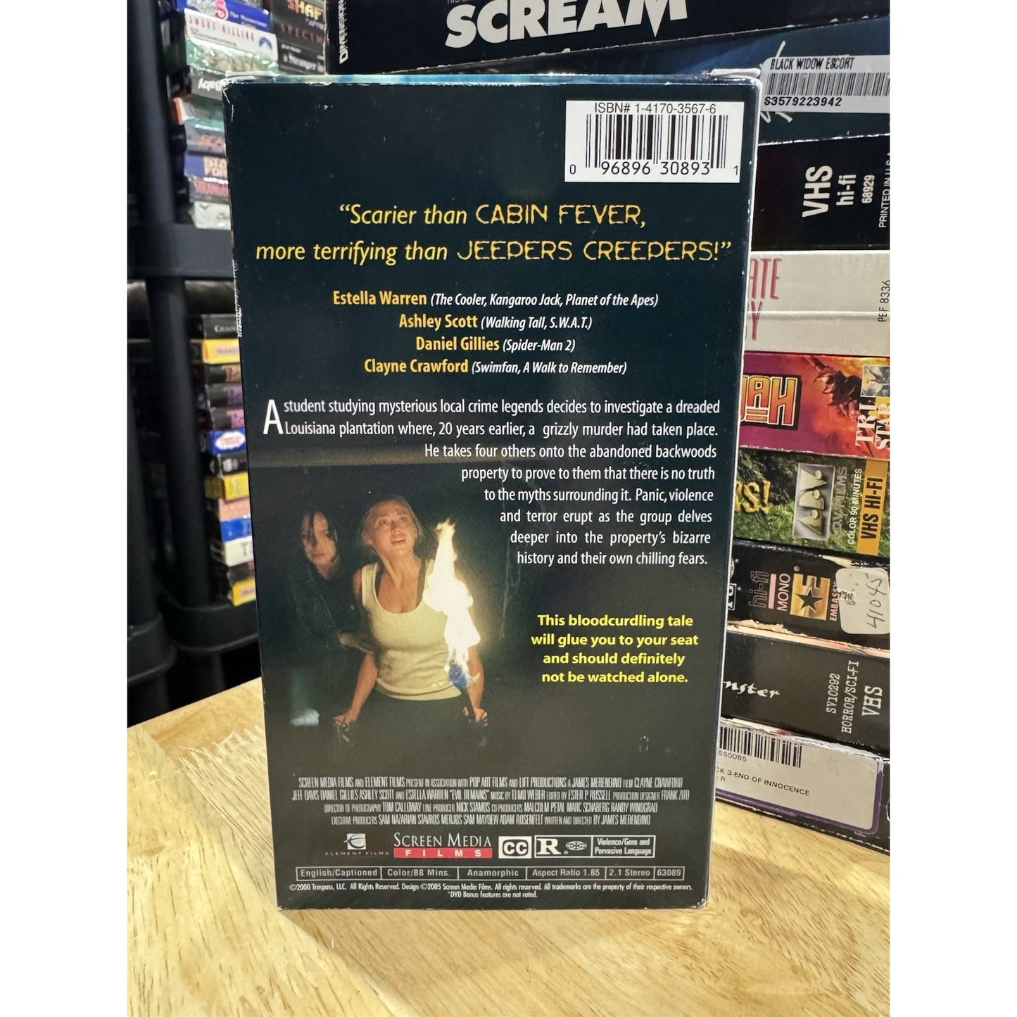 Evil Remains - VHS Used