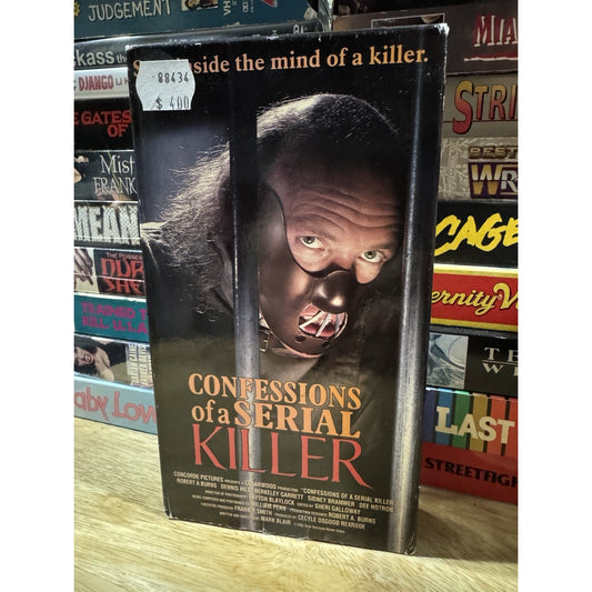 Confessions Of A Serial Killer Horror - VHS Used