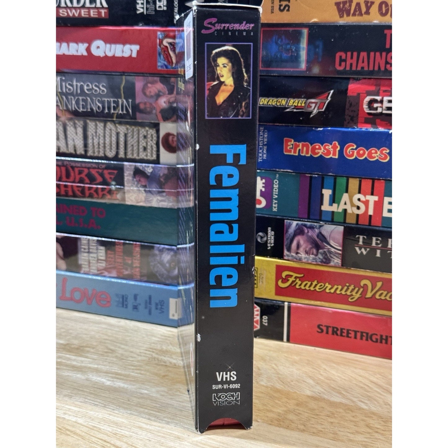 Femalien Unrated Red Tape - VHS Used