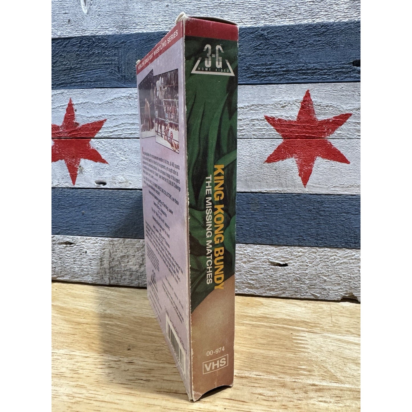 King Kong Bundy The Missing Matches - VHS Used